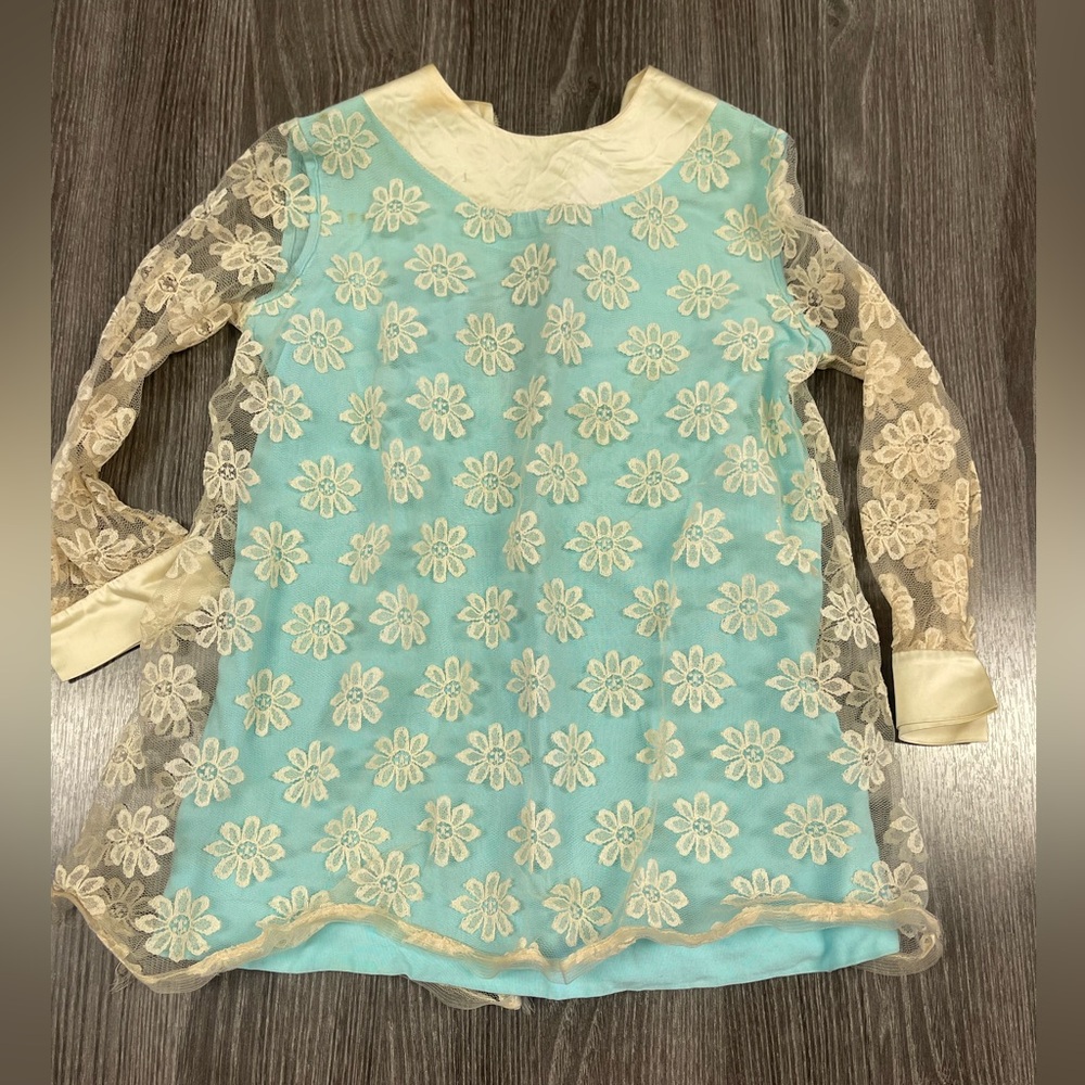 True vintage it must be love little girls dress 4